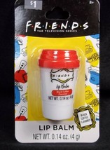 Friends Black coffee flavored Lip Balm Central Perk cup NEW - £3.94 GBP