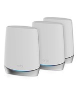 Orbi Whole Home Tri-Band Mesh Wifi 6 System (Rbk753)  Router With 2 Sate... - £495.05 GBP