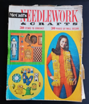 McCall&#39;s Needlework &amp; Crafts Fall Winter 1970-71 Crochet Fashion Crafts ... - $15.73