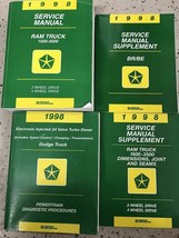 1998 Dodge Ram Truck 1500 2500 3500 Service Shop Workshop Repair Manual Set + - £274.95 GBP