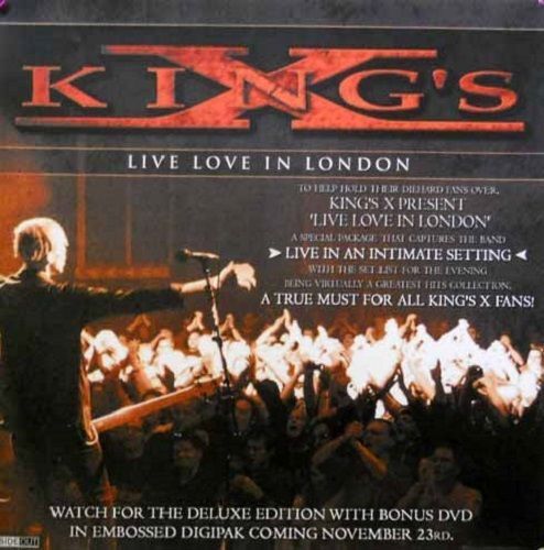 KINGS POSTER LIVE LOVE IN LONDON PRINTED ON VINYL(V8) - £9.05 GBP