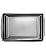 Gibson Home Love To Bake Nonstick Steel Jelly Roll 3 Piece Baking Sheet ... - $849.85 MXN
