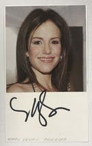 Mary Louise Parker Signed Autographed 3x5 Index Card - £15.98 GBP