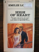 High of Heart by Emilie Loring Bantam Books 1967 Romance Paperback Book - £3.70 GBP