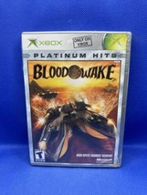 NEW! Blood Wake (Microsoft Original Xbox, 2002) Factory Sealed! - £20.69 GBP