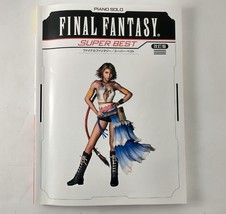 2004 Final Fantasy I Ii Iii V Vi Vii Viii Ix X X-2 Piano Solo Sheet Music Book! - £31.93 GBP