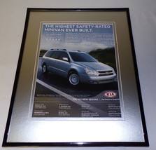 2006 Kia Sedona 11x14 Framed ORIGINAL Vintage Advertisement - £27.08 GBP