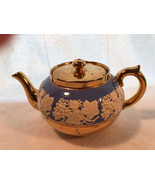 Copper Luster 5 Inch Tea Pot  Illegible Mark England - £31.92 GBP
