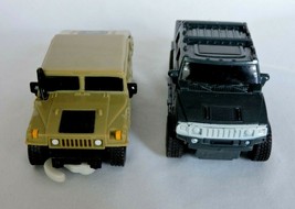 McDonalds Hummer Plastic Cars Happy Meal Toys Vehicle Lot of 2 Boys Pret... - £9.55 GBP