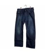 Diesel Mens Dark Wash Jeans Busky 008FC Wash Stretch Size 34/30 Button Fly - £32.39 GBP
