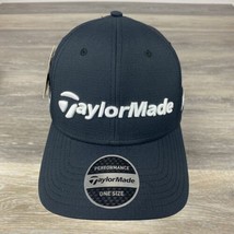 TaylorMade Stealth Sim TP5 Golf Hat Strapback One Size Black New Golfing - £18.38 GBP