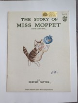 Beatrix Potter 1983 Green Apple The Story of Miss Moppet Counted Cross Stitch - £11.19 GBP
