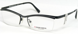 Xavier Garcia Barcelona LIZA 14-05 Negro/Blanco Gafas Marco 52-17-135mm - $134.09