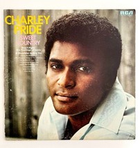 Charley Pride Sweet Country Album 1973 Vinyl Record 33 12&quot; VRE3 - £7.86 GBP