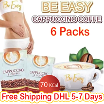 6X Be Easy Cappuccino B Instant Coffee Diet Drink Weight Control Slimming - $127.01