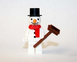 Snowman Suit Christmas Santa Comic version Minifigure Custom - $6.50