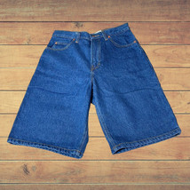 Vintage Jordache Jean Shorts Mens Size 32 Blue 10.5” Inseam NWT Deadstoc... - $25.20