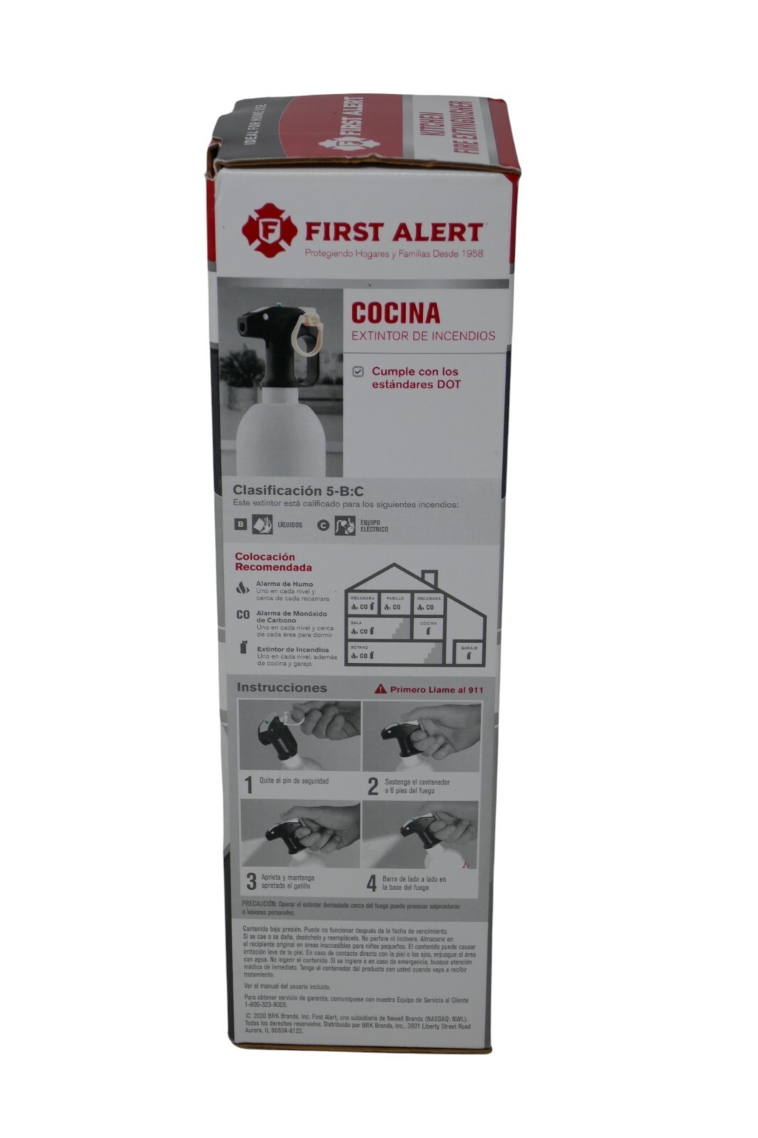 First Alert Kitchen Fire Extinguisher #1474144 NEW Item image 2