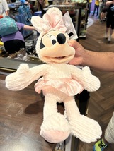 Disney Parks 2024 Minnie Mouse Easter Bunny Plush Doll NEW image 1