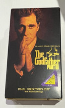The Godfather Part (VHS, 1991, 2-Tape Set) Final Directors Cut Al Pacino - £7.97 GBP
