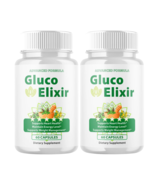 2-Pack Gluco Elixir Capsules – GlucoElixir Natural Glycogen Support - 12... - $27.95