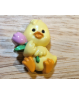 Vintage Easter Holiday Costume Plastic Chick Pin B733 Russ Brand - $7.50