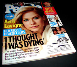 PEOPLE Magazine April 13 2015 Avril Lavigne Angelina Jolie Noah Galloway - £7.65 GBP