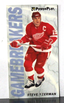 1993-94 Fleer Power Play Gamebreakers #10 Steve Yzerman Detroit Red Wings Card - £6.17 GBP