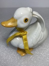 Vintage Homco Porcelain Yellow And White Duckling Figurine #1414 No Chips - £9.02 GBP