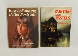 2 Painting Books-Painting With Pastels SC &amp; Keys To Painting Better Port... - $8.66