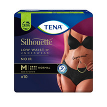 TENA SILHOUETTE Normal M noir Incontinence Pants 6x10 pieces - $218.00