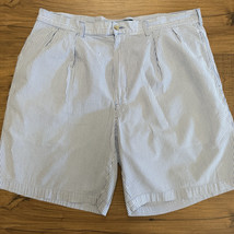 90s Polo Ralph Lauren Tyler Shorts Mens 38 Blue White Seersucker Golf Be... - $332.62 MXN