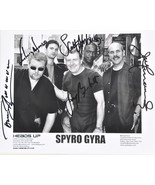 SPYRO GYRA SIGNED PHOTO X5 - J. Beckenstein, T. Schuman, S. Ambush, J. F... - $244.81 CAD