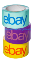 Office Branded Package Shipping Tape EBAY 1 each= 3 Colors ~3 Ct~ Sz: 2&quot; X 75 yd - £14.79 GBP