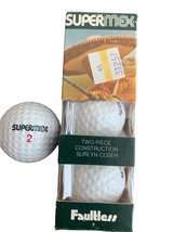 New Vintage Supermex Lee Trevino Golf Balls Sleeve 3 Pack Free Shipping - £14.08 GBP