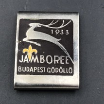 VTG Boy Scouts BSA Jamboree 1933 Budapest Godollo Silver Tone Belt Loop - £5.31 GBP