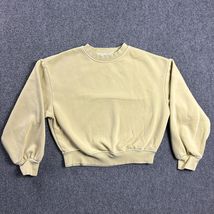 Stockholm Atelier &amp; Other Stories Sweatshirt Womens XS Yellow Crew Neck - $27.90 CAD
