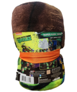 TMNT Teenage Mutant Ninja Turtles Kids Blanket Fleece Throw 46 X 60 2016 - $556.04 MXN