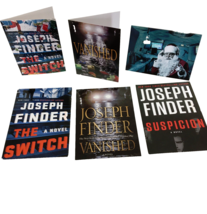 Joseph Finder book author promotional advertising lot The Switch Vanished - $19.75