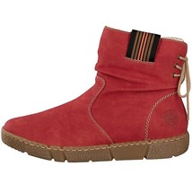 Rieker X1791-38 RED Ankle Boot Comfort WARM lining shoe US 6  EU 37 - £39.11 GBP