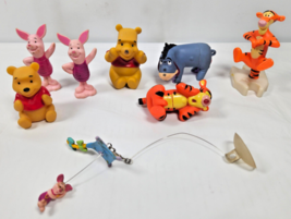 Disney Winnie the Pooh Energizer Squeeze Figure Set Eeyore Tigger Piglet... - $7.99