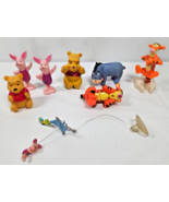 Disney Winnie the Pooh Energizer Squeeze Figure Set Eeyore Tigger Piglet... - $7.99