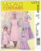 McCall's 4622 Bo Peep and Fairy Princess Costume Pattern Girls Size 3-8 Uncut - £11.72 GBP