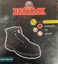 Brahma Black Bravo 11 Work Boots Men's size 8 1/2 - $40.00 Brahma Black Bravo 11 Work Boots Men's size 8 1/2 - $40.00