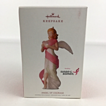 Hallmark Keepsake Breast Cancer Ornament Susan G Komen Angel Of Courage New 2018 - £23.42 GBP
