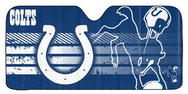 Indianapolis Colts Auto Sun Shade - 59&quot;x27&quot; - $1,126.25 MXN