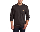 Men&#39;s Loose Fit Heavyweight Long-Sleeve Pocket T-Shirt - £32.06 GBP