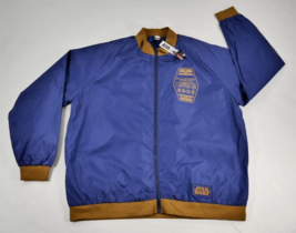 Star Wars Disney Numidian Prime Sabacc League BlueTrack Jacket Mens 2XL New - £46.90 GBP