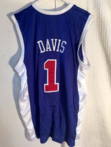 Adidas Authentic NBA Jersey Clippers Davis Blue sz 44 - $89.09