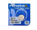 Renata 377 SR626SW Batteries - 1.55V Silver Oxide 377 Watch Battery (100... - £4.57 GBP+